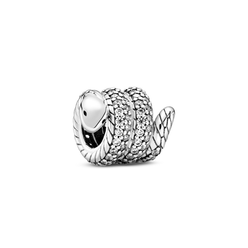PANDORA SPARKLING WRAPPED SNAKE CHARM